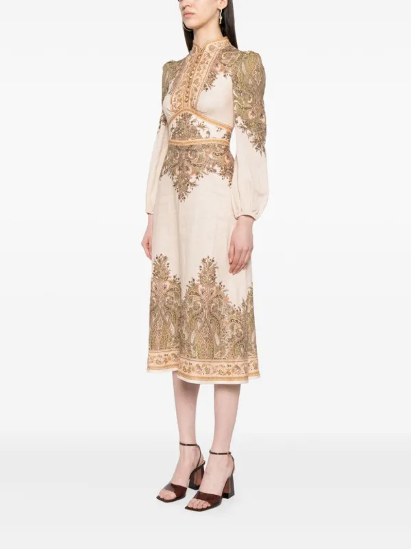 zimmermann natura lace dress Zimmermann Natura Laser Cut Halter Gown by Zimmermann