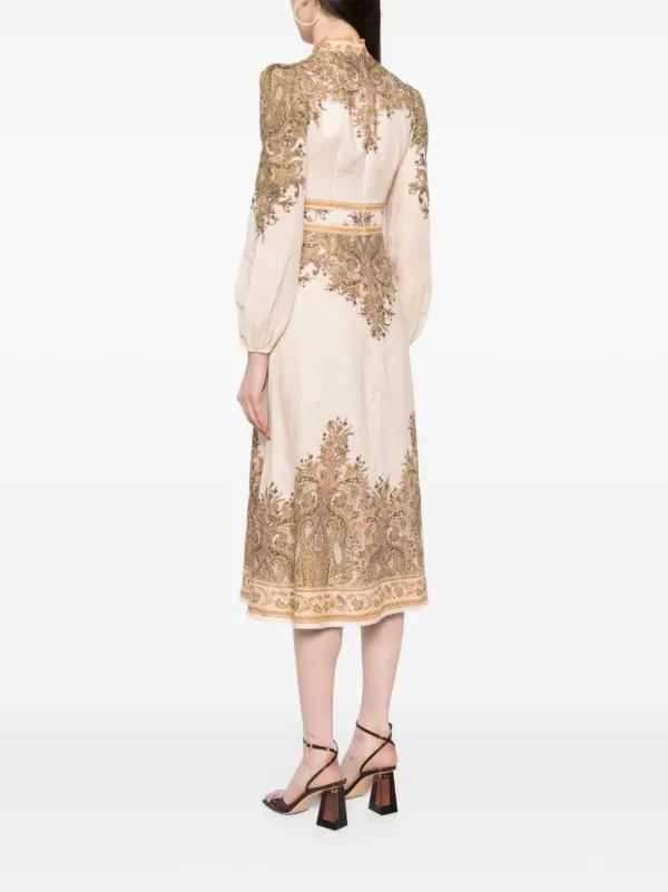 knee length dresses for ladies ZIMMERMANN