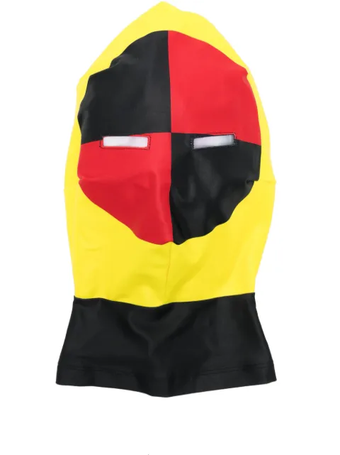 Walter Van Beirendonck máscara con estampado gráfico