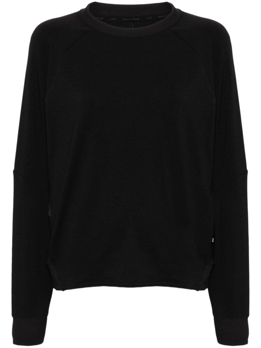 On Running Movement Jersey Sweatshirt In Black