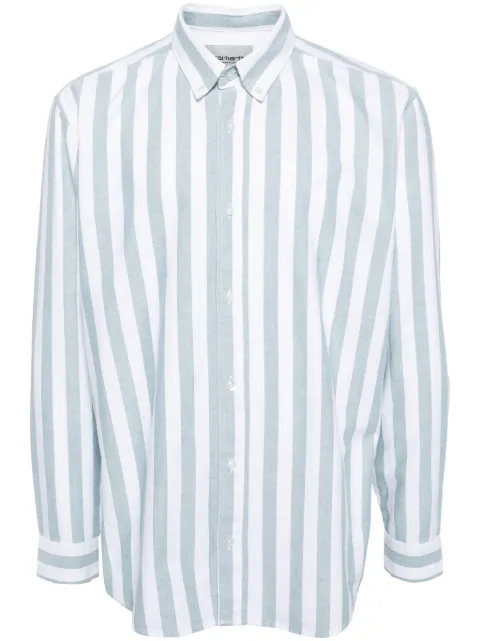 Carhartt WIP camisa con rayas estampadas