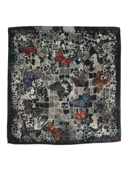 Foulard Blondie 70 en soie biologique - Zadig&Voltaire - Modalova