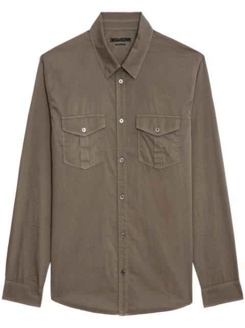 Zadig&Voltaire Thibaut cotton shirt