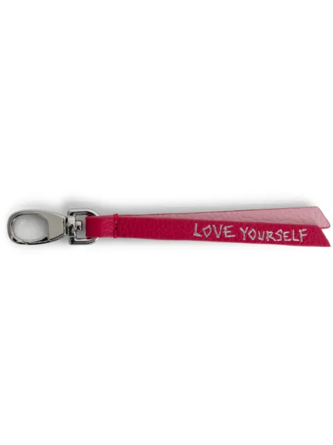 Zadig&Voltaire Chaveiro Love Link de couro