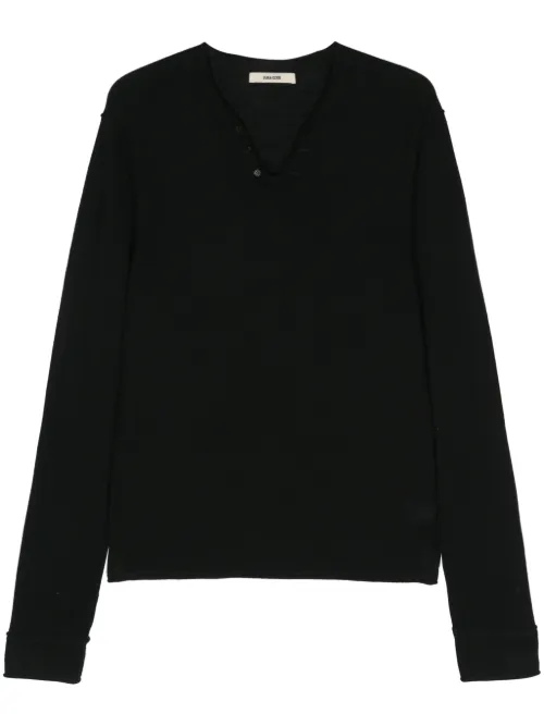 Pull Monastir à logo embossé - Zadig&Voltaire - Modalova