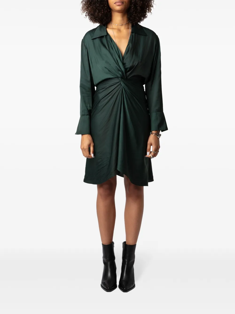 Zadig&Voltaire Rozo jurk - Groen