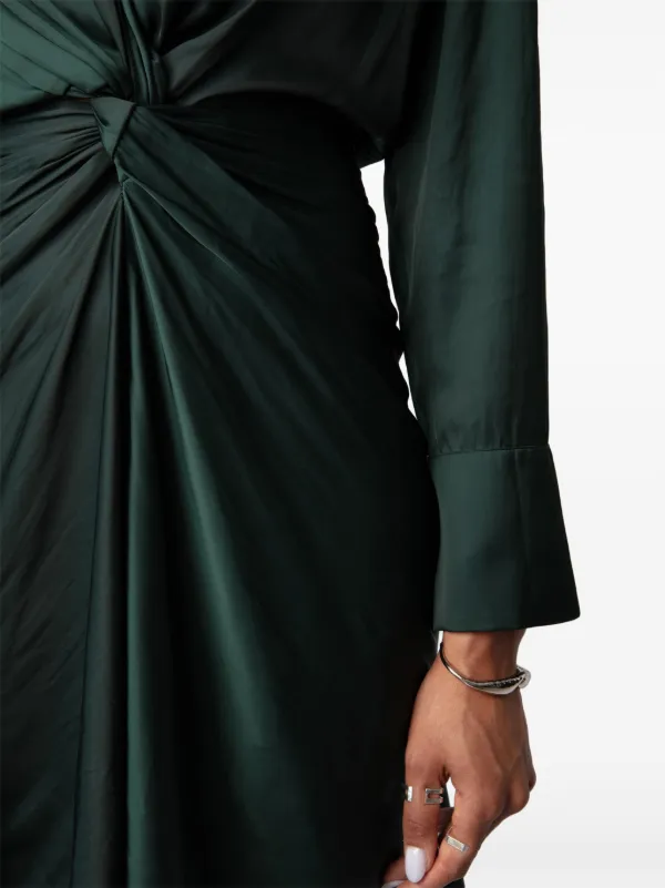rozo satin dress Zadig&Voltaire Rozo Dress | Green
