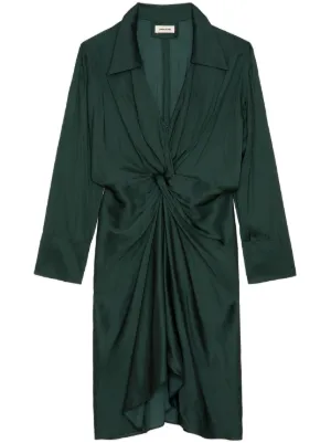 Zadig&Voltaire Runelle Jac Minidress | Green | FARFETCH