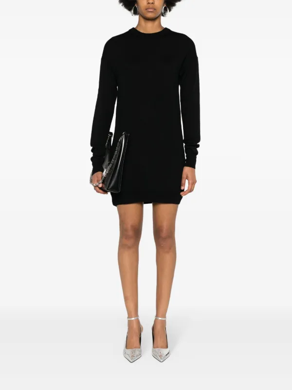open back knitted mini dress Zadig&voltaire Open-back Knitted Mini Dress