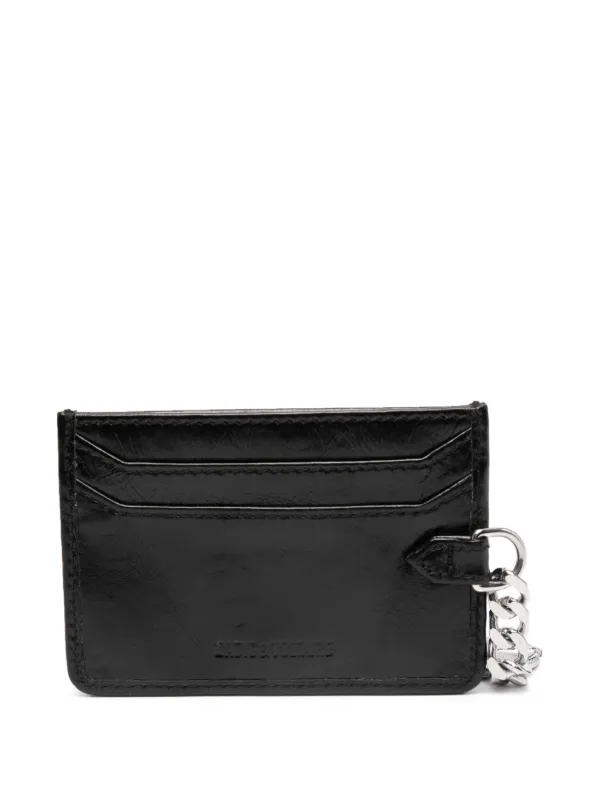 【関税込み】Sunny Pass Punk Card Holder - Zadig & Voltaire - Zadig&Voltaire Sunny Pass Punk Cardholder | Black | FARFETCH HK