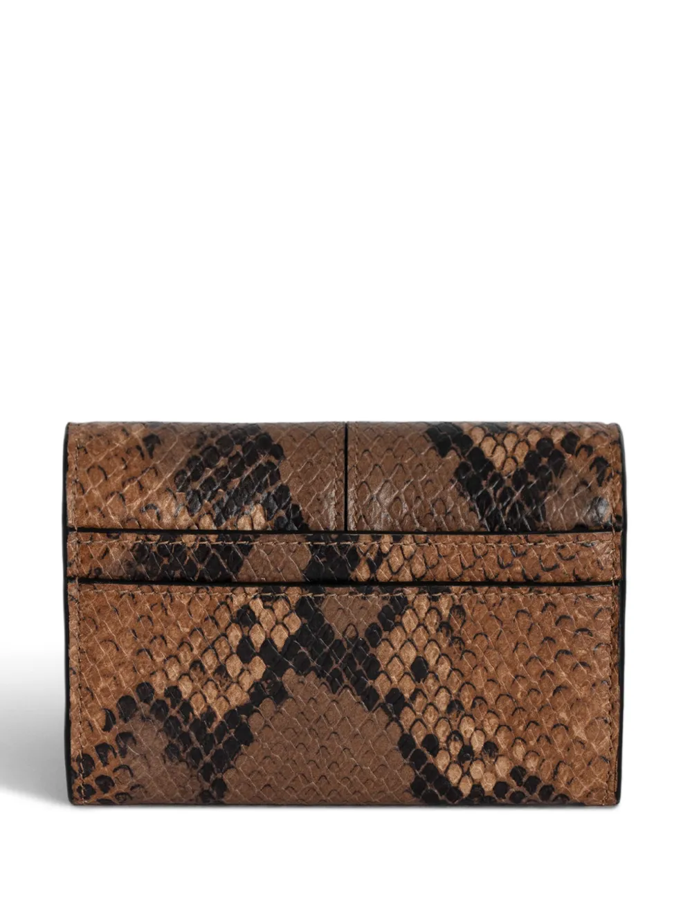 Zadig&Voltaire mini Borderline wallet - Bruin