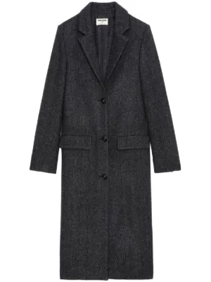 Miu Miu ウールコート | グレー | FARFETCH JP
