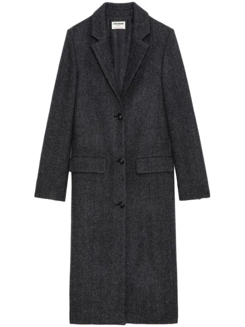 Zadig&Voltaire wool-blend single-breasted coat