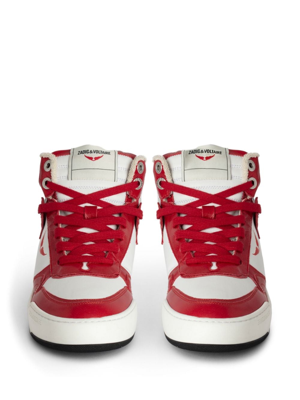 ZADIG & VOLTAIRE WINGS HIGH-TOP SNEAKERS 