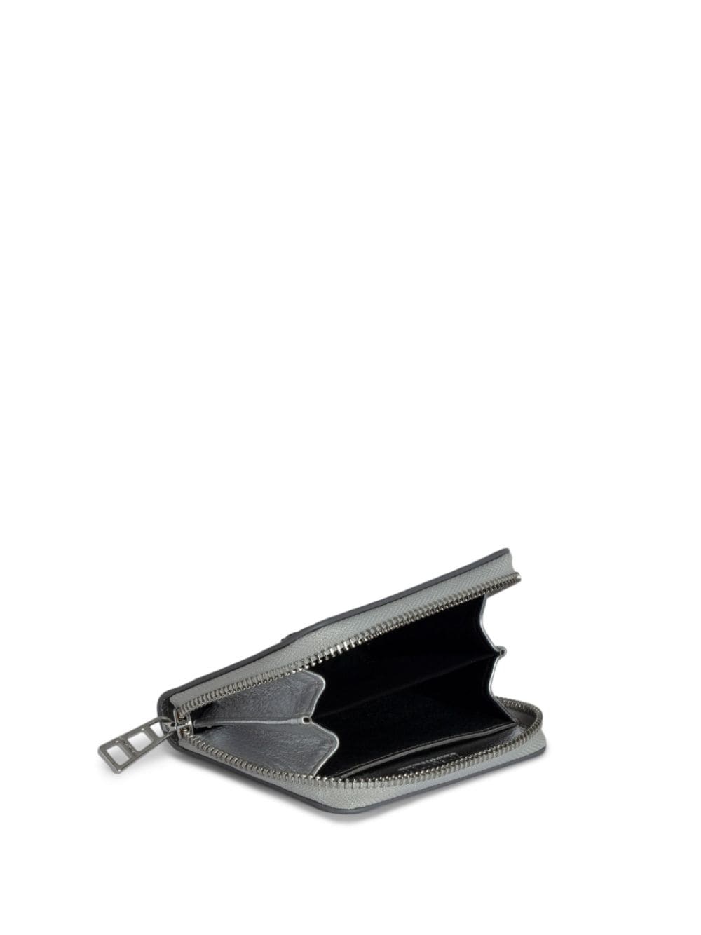 Shop Zadig & Voltaire Wings-appliqué Wallet In Silver