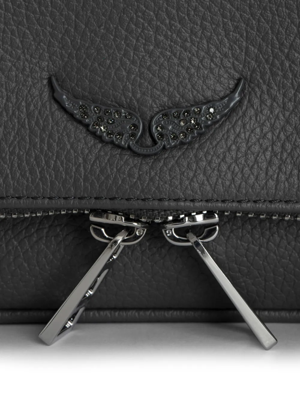 Zadig&Voltaire Rock leather clutch bag