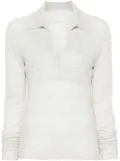 Zadig&Voltaire Sally rhinestone-embellished cashmere jumper - Neutrals