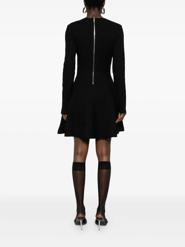 ジバンシー　ドレス Givenchy 4G ジャカード ミニドレス | ブラック | FARFETCH JP