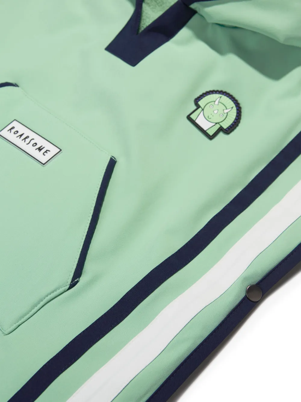 Roarsome Mouwloze poncho Groen