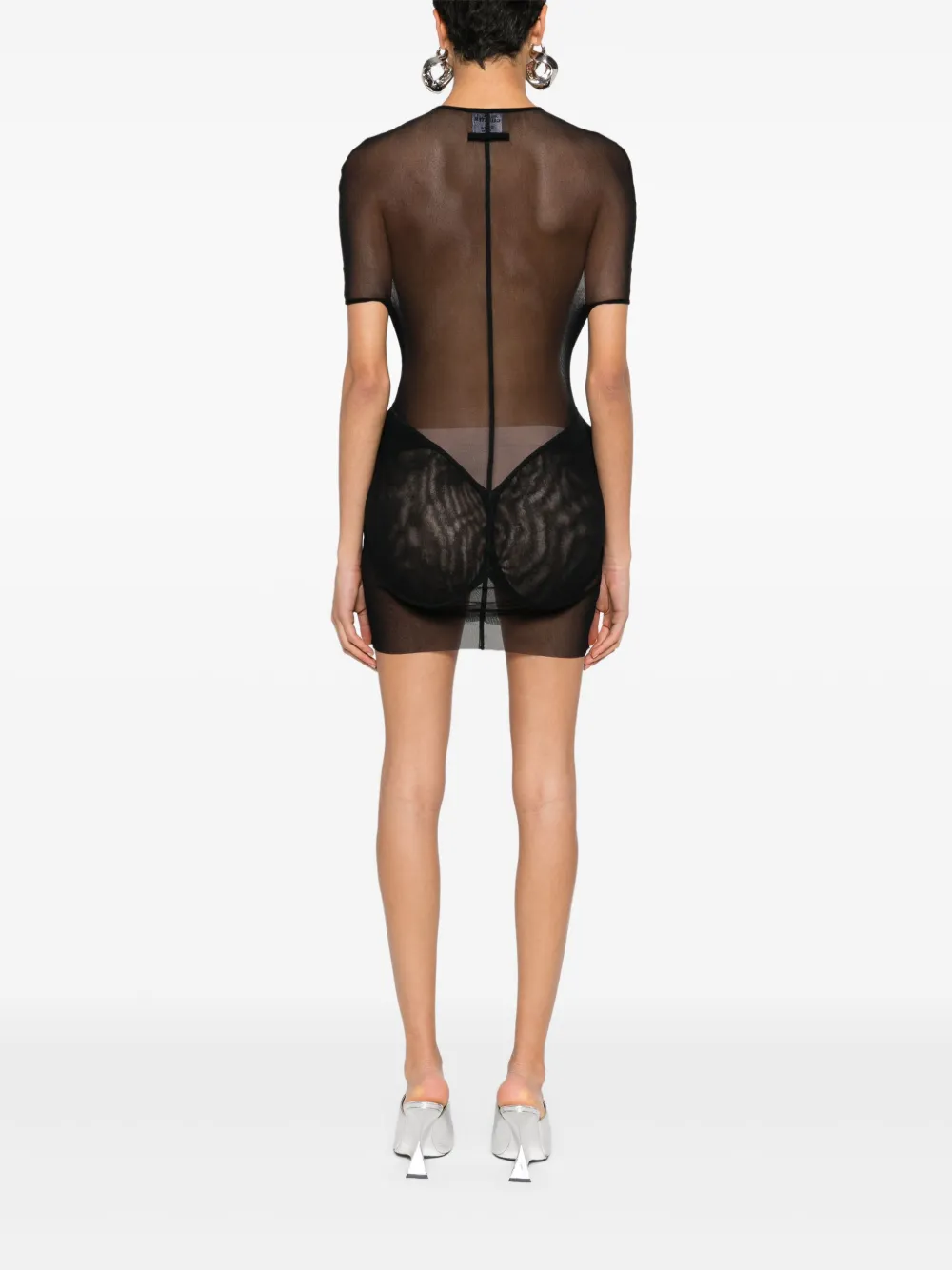 Jean Paul Gaultier x Shayne Oliver jurk Zwart