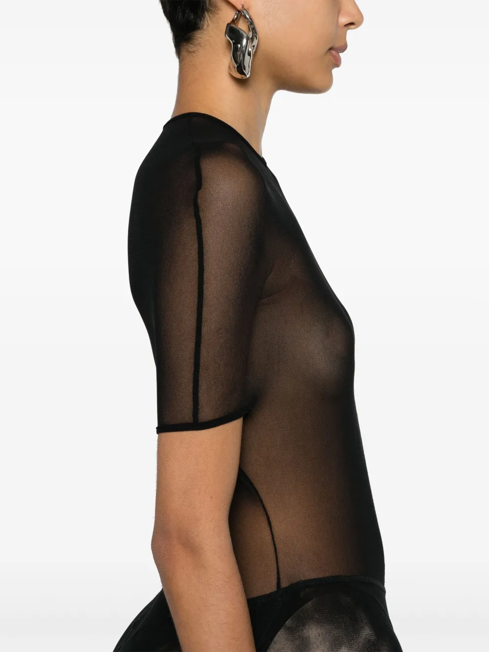 Jean Paul Gaultier x Shayne Oliver jurk Zwart