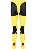 Walter Van Beirendonck Dummy Bike leggings - Yellow