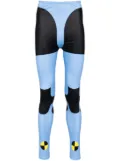Walter Van Beirendonck Dummy Bike leggings - Blue