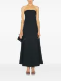 AEXAE bandeau column day dress - Black