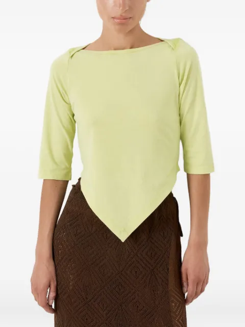 Gimaguas triangle-hem T-shirt