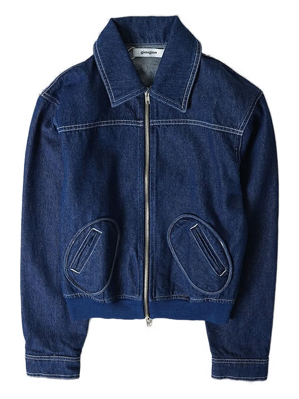 Gimaguas Oahu denim jack Blauw