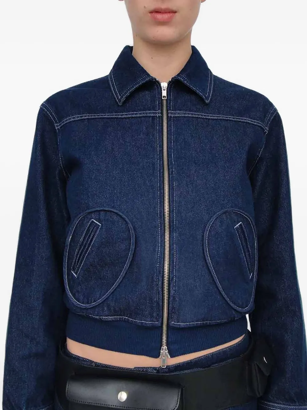 Gimaguas Oahu denim jack Blauw