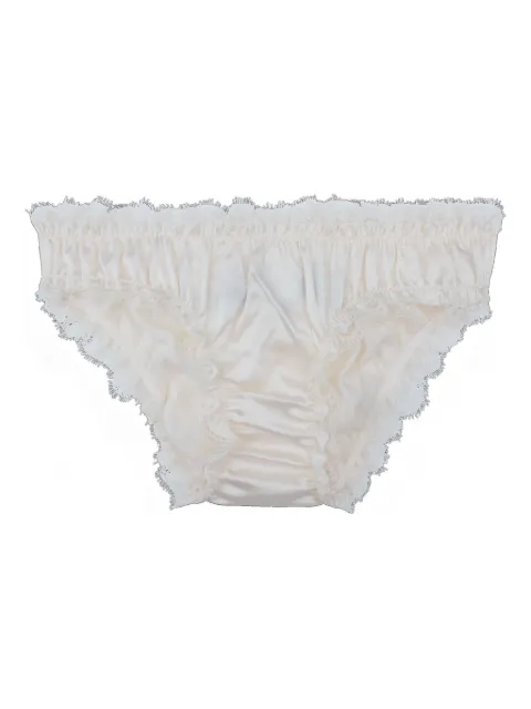 Love Stories lace-trimmed embroidered briefs