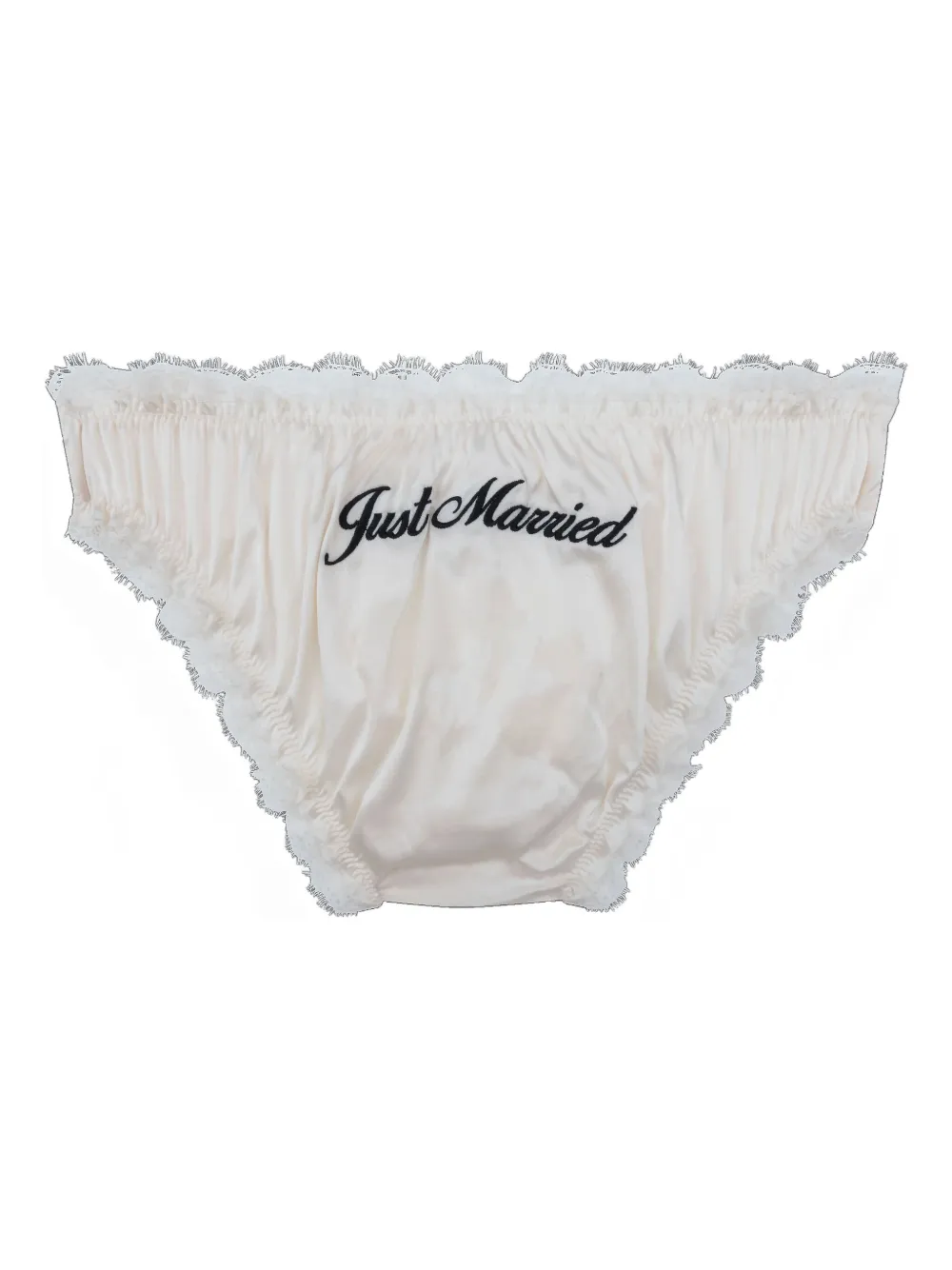 Love Stories lace-trimmed embroidered briefs | Image 2