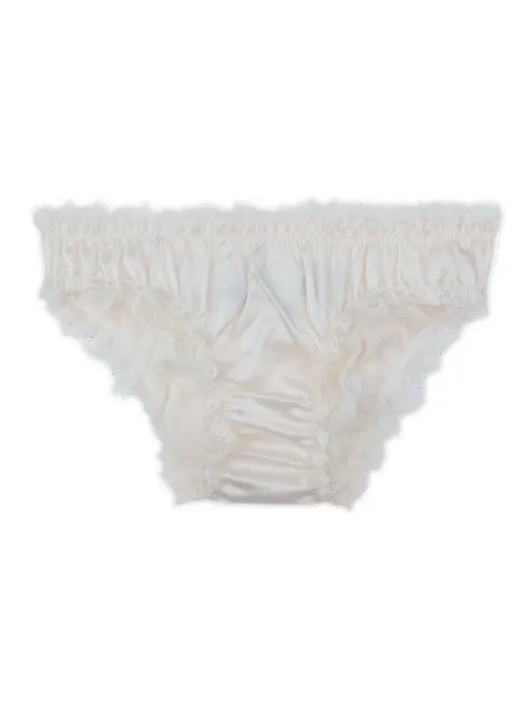 Love Stories lace-trimmed embroidered briefs