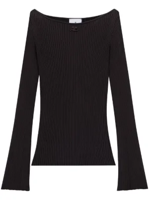 【関税込み】Courreges ブラック Trucker ウール セーター MENS/トップス/ニット/セーター｜THE TOKYO ONLINE STORE