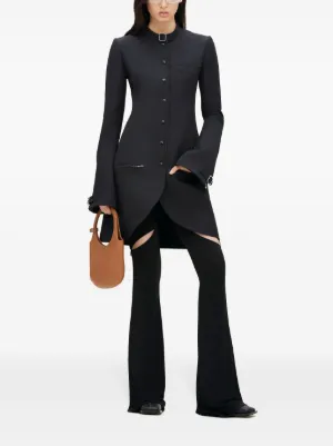 都会的な輝き【COURREGES】ロゴ ビニール トレンチ コート 24SS モノグラム トレンチコート(レディース) - 海外通販のBUYMA