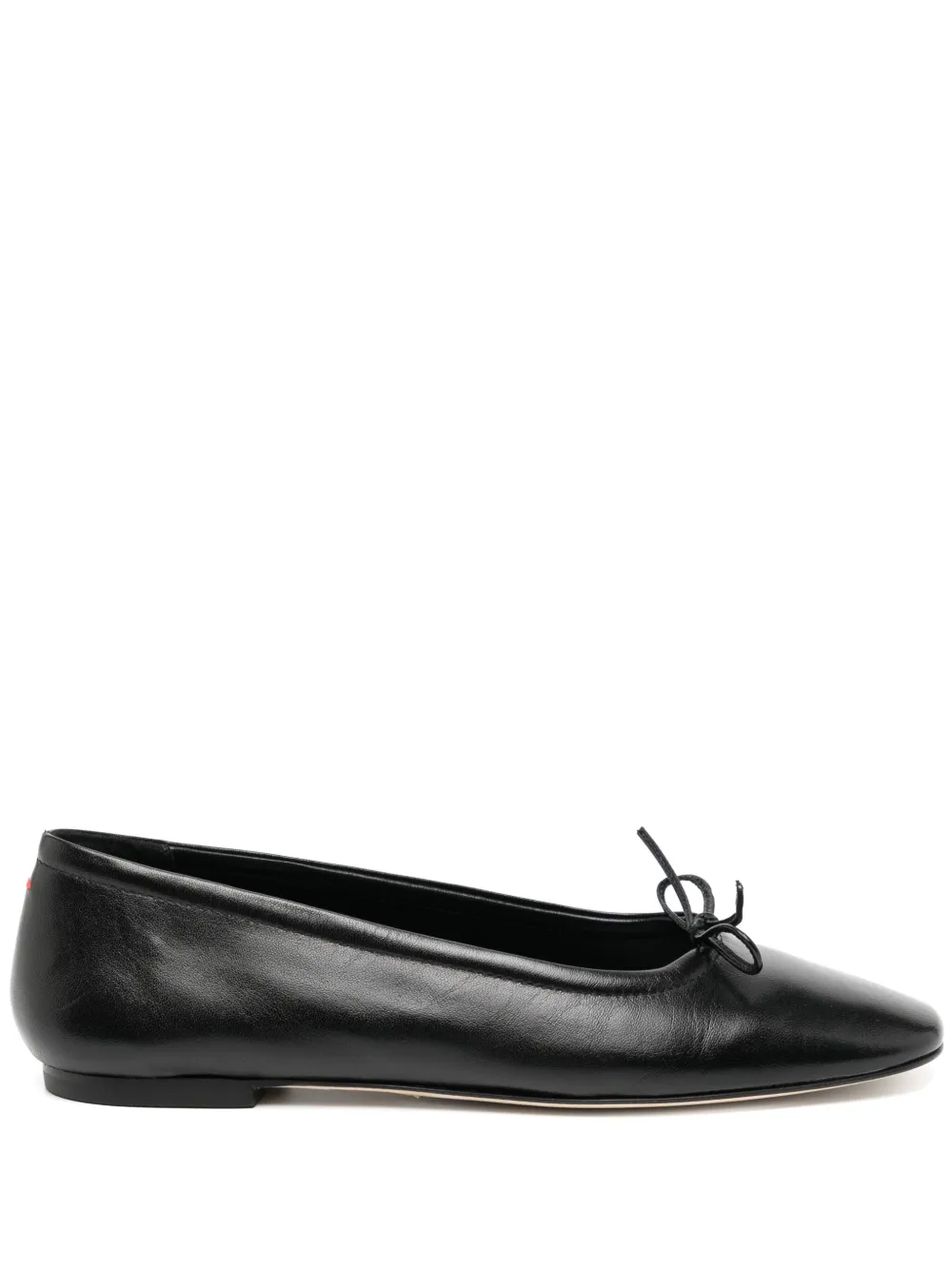 Aeyde Delfina ballet flats Black
