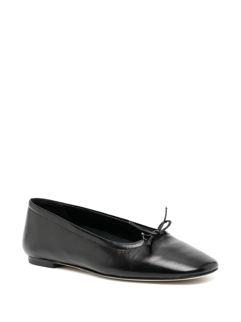 Aeyde Delfina ballet flats Black