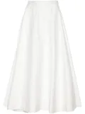 Blanca Vita Gengy flared midi skirt - White