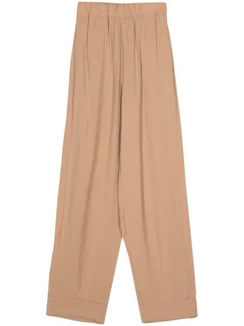 Blanca Vita elasticated-waist wide-leg trousers