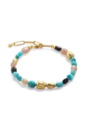 Monica Vinader Rio Multi Gemstone beaded bracelet - Blue