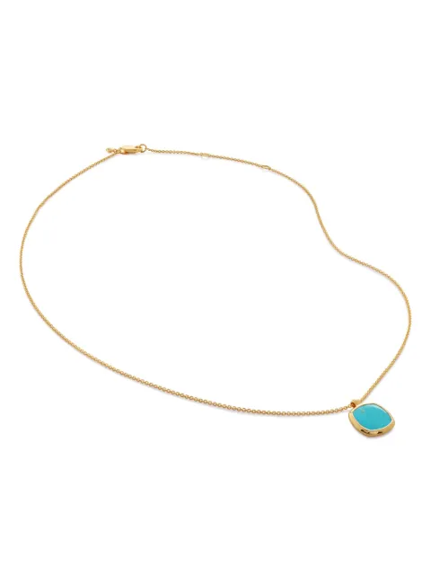 Monica Vinader Delphi turquoise pendant necklace