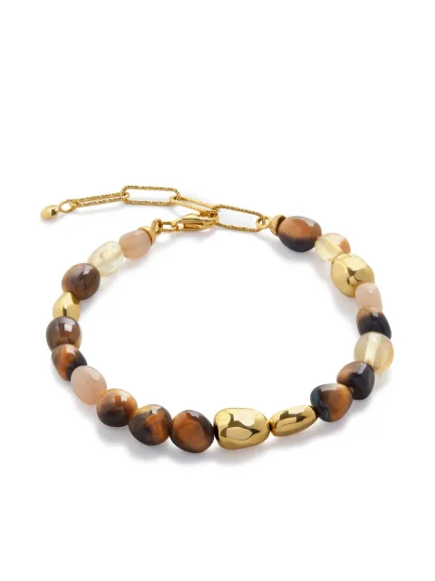 Monica Vinader Rio Neutral Gemstone beaded bracelet