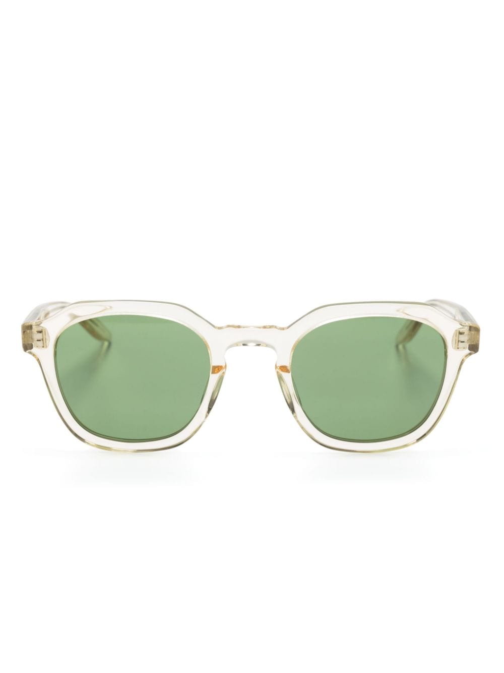 Barton Perreira Tucker Geometric-frame Sunglasses In Green