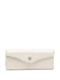 Aspinal Of London leather sunglasses case - White