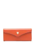 Aspinal Of London leather sunglasses case - Orange