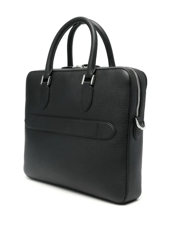 Aspinal Of London レザー ビジネスバッグ | ブラック | FARFETCH JP