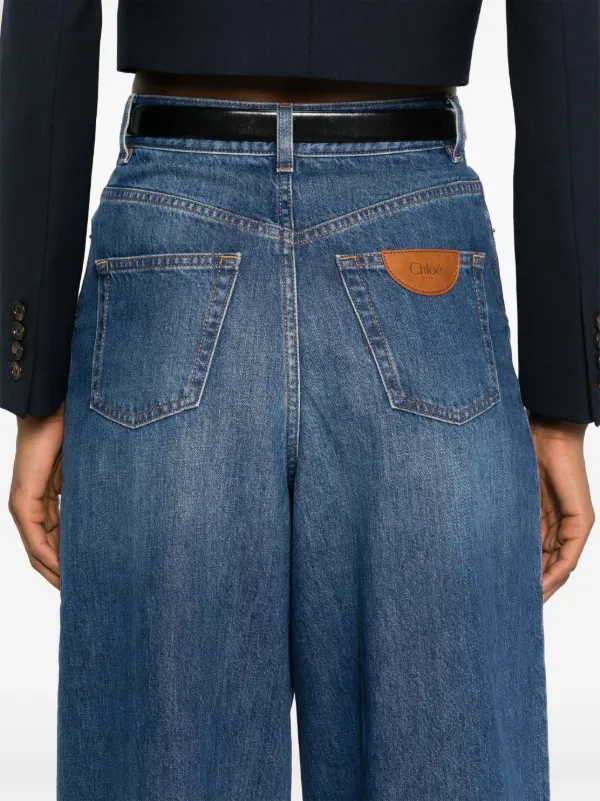 【送料&関税込】ChloAC Logo Palazzo Jeans Chloé Palazzo jeans available on SUGAR - 186022