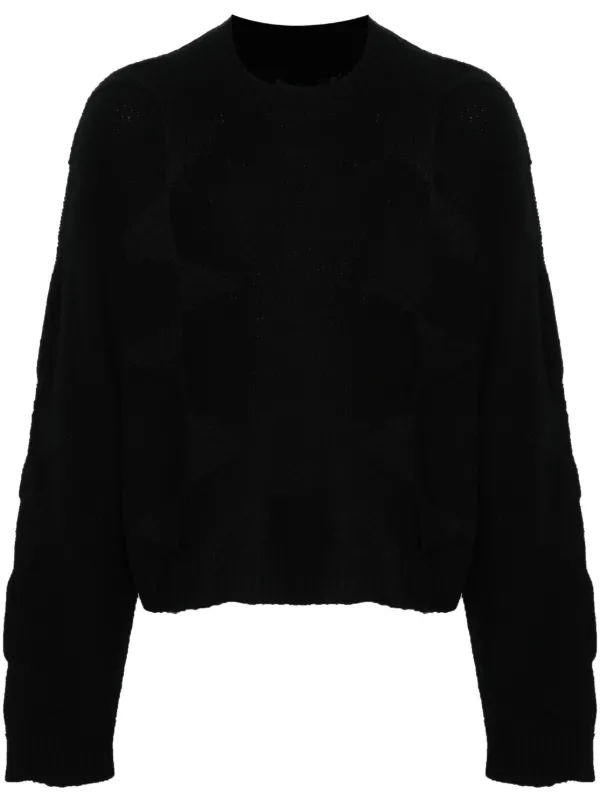 HELIOT EMIL クロップド セーター | ブラック | FARFETCH JP