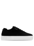 Axel Arigato logo-print suede platform sneakers - Black